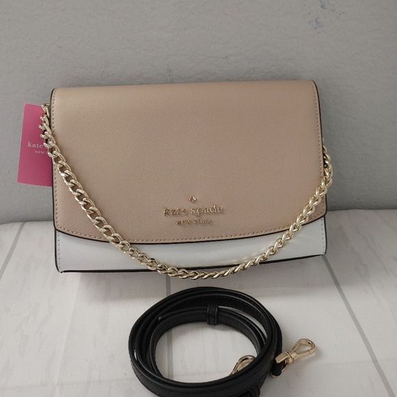 NWT Kate spade Carson Colorblock Convertible Crossbody & Card Holder Set. - Picture 4 of 6